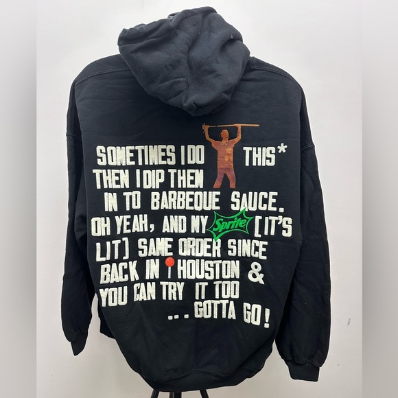 Travis scott x mcdonalds Script hoodie - Picture 3 of 4